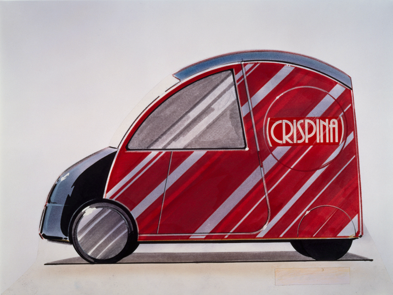 Illustration for article titled The Nissan Pao's Press Pics Have Dinosaurs, Are The Greatest Ever